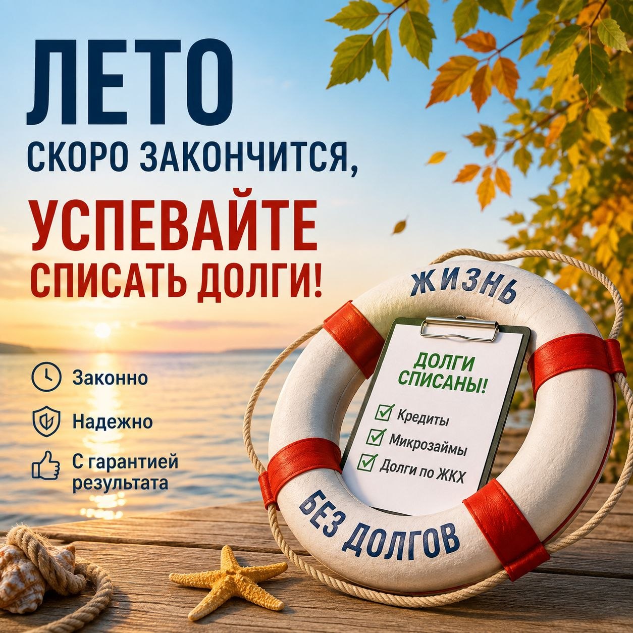 Успеть все до конца лета!
